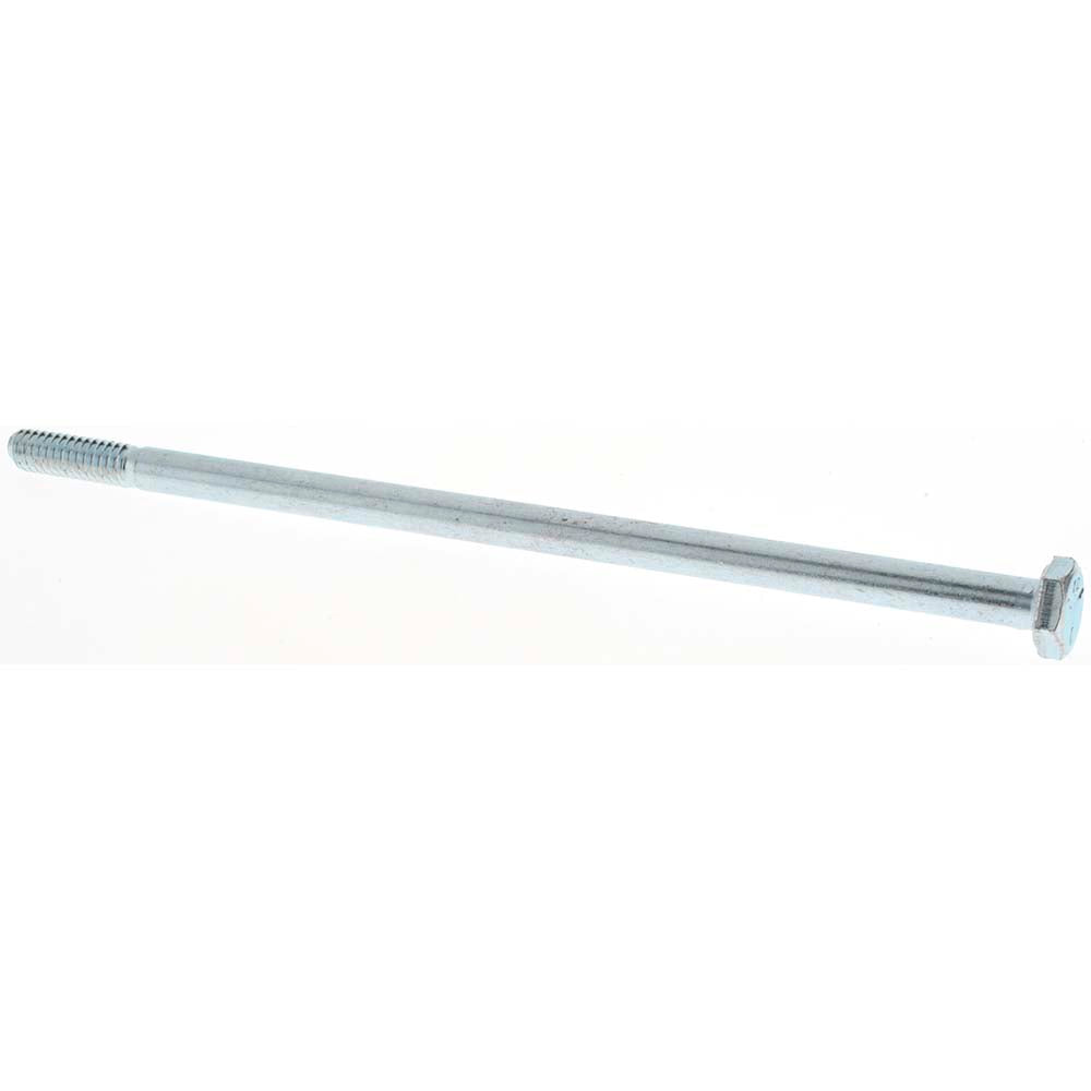 Value Collection D30020 Hex Head Cap Screw 1/4-20 x 6", Grade 5 Steel, Zinc-Plated