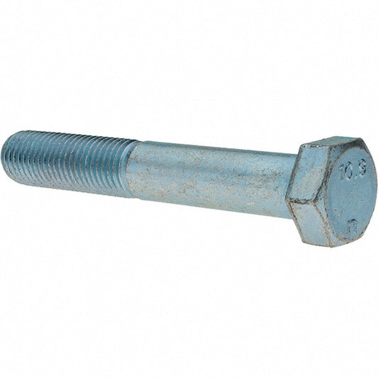 Value Collection C90488 Hex Head Cap Screw M20 x 2.50 x 130 mm, Grade 10.9 Steel, Zinc-Plated