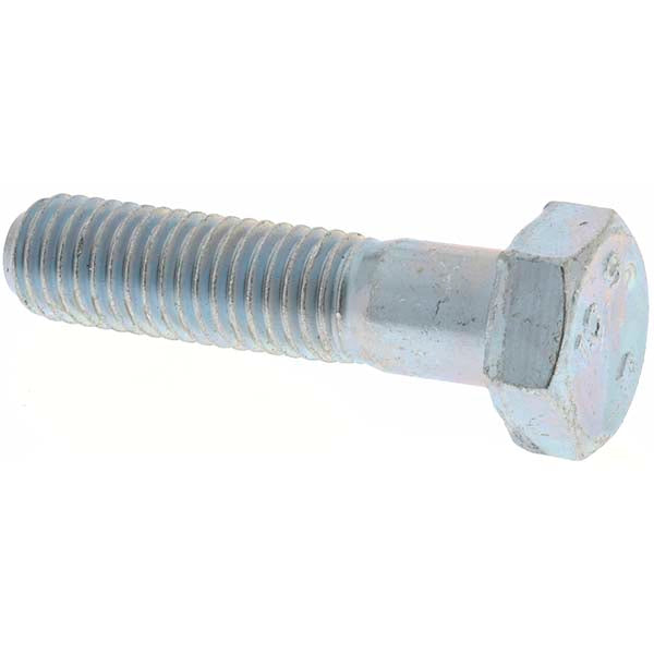 Value Collection C90421 Hex Head Cap Screw M12 x 1.75 x 50 mm, Grade 10.9 Steel, Zinc-Plated