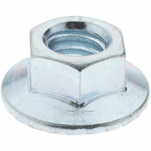 Value Collection C86315 3/8-16, 29/32" Flange Diam, Serrated Flange Nut