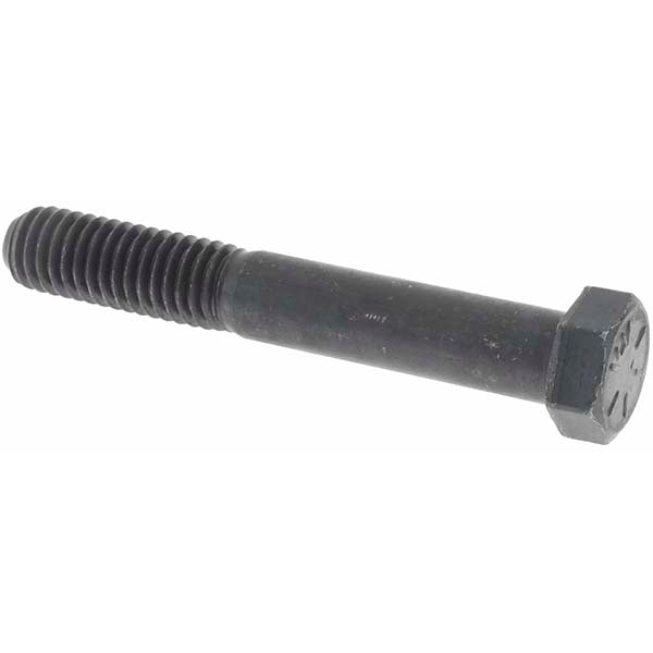 Value Collection C703170 Hex Head Cap Screw 7/16-14 x 3", Grade 8 Steel, Uncoated