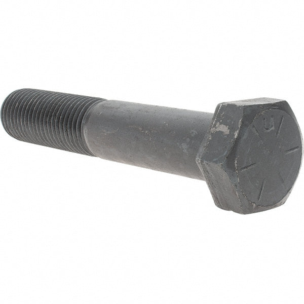 Value Collection 99251 Hex Head Cap Screw 1-1/4 - 7 x 7", Grade 8 Steel, Uncoated