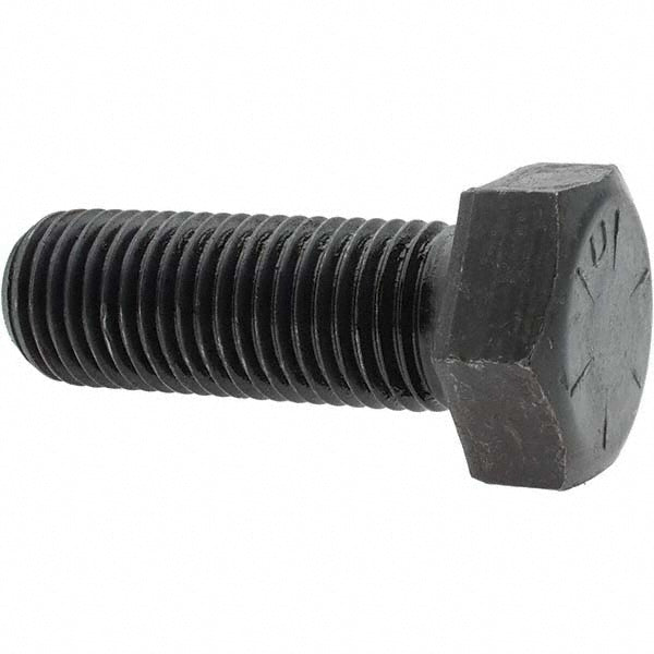 Value Collection -99245-1 Hex Head Cap Screw 1-1/4 - 7 x 3-1/2", Grade 8 Steel, Uncoated