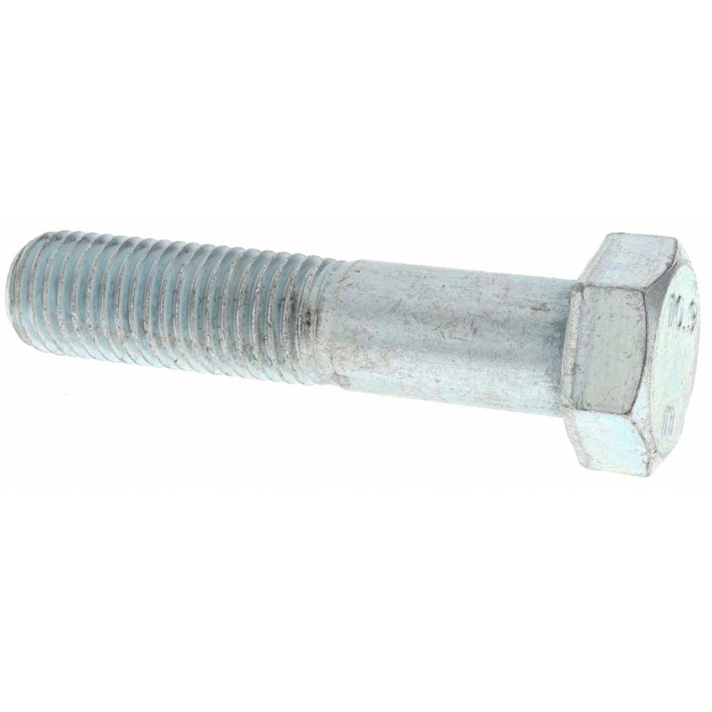 Value Collection 44665 Hex Head Cap Screw M24 x 3.00 x 110 mm, Grade 10.9 Steel, Zinc-Plated