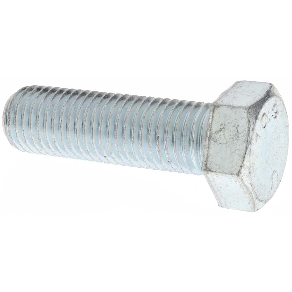 Value Collection 44662 Hex Head Cap Screw M24 x 3.00 x 80 mm, Grade 10.9 Steel, Zinc-Plated