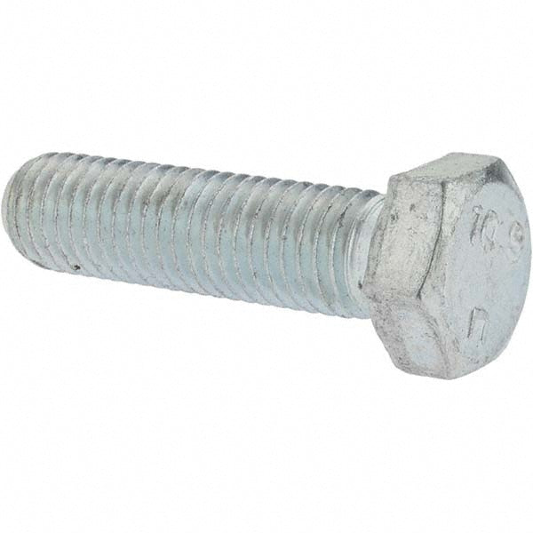 Value Collection 44506 Hex Head Cap Screw M12 x 1.75 x 45 mm, Grade 10.9 Steel, Zinc-Plated