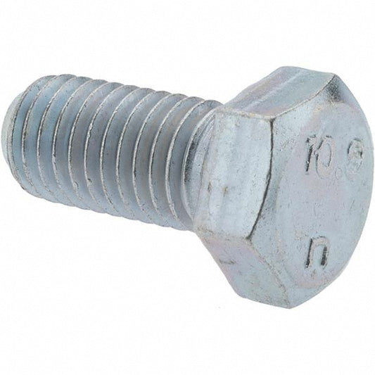 Value Collection 44501 Hex Head Cap Screw M12 x 1.75 x 25 mm, Grade 10.9 Steel, Zinc-Plated