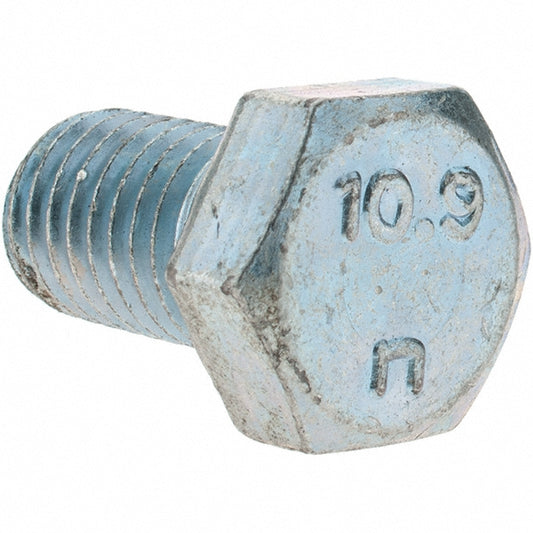 Value Collection 44499 Hex Head Cap Screw M12 x 1.75 x 20 mm, Grade 10.9 Steel, Zinc-Plated