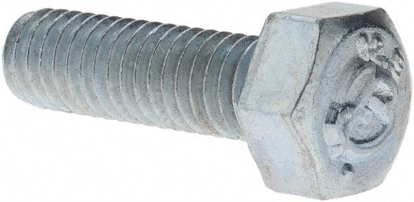 Value Collection 44021 Hex Head Cap Screw M6 x 1.00 x 20 mm, Grade 8.8 Steel, Zinc-Plated