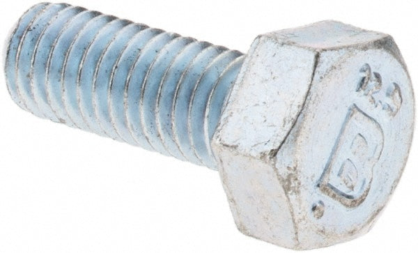 Value Collection 44019 Hex Head Cap Screw M6 x 1.00 x 16 mm, Grade 8.8 Steel, Zinc-Plated