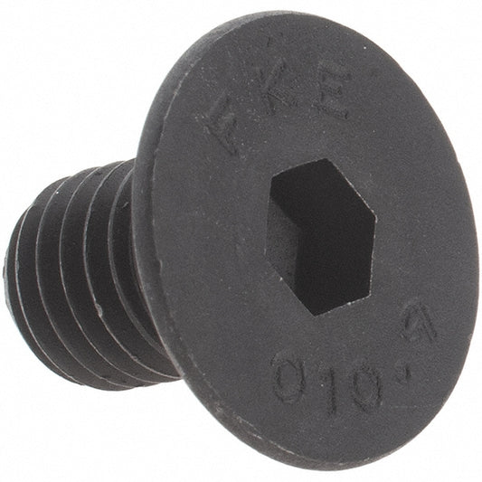 Value Collection 43165 Flat Socket Cap Screw M10x1.5, 12.9 Alloy Steel, Black Oxide Finish