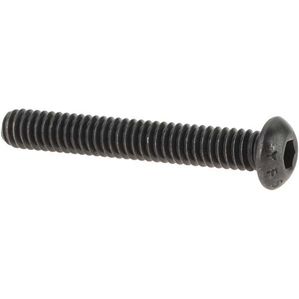 Value Collection -40878-5 Button Socket Cap Screw 1/4-20 x 1-3/4, Alloy Steel, Black Oxide Coated