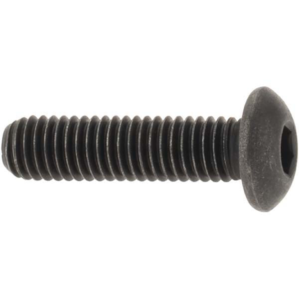 Value Collection -40867-2 Button Socket Cap Screw #10-32 x 3/4, Alloy Steel, Black Oxide Coated