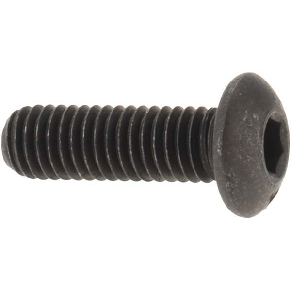 Value Collection -40866-3 Button Socket Cap Screw #10-32 x 5/8, Alloy Steel, Black Oxide Coated