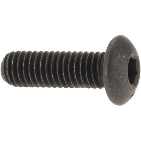 Value Collection -40866-3 Button Socket Cap Screw #10-32 x 5/8, Alloy Steel, Black Oxide Coated