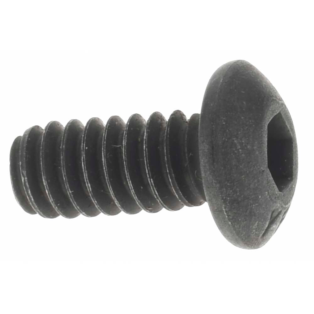 Value Collection -40865-2 Button Socket Cap Screw #10-24, 7/16" Length Under Head, Alloy Steel, Black Oxide