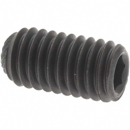 Value Collection 40542 Set Screw 3/8-16 x 3/4", Knurled Cup Point, Alloy Steel, Grade ASTM F912