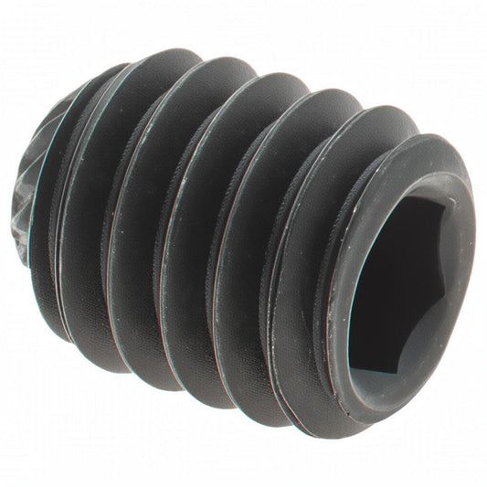 Value Collection 40531 Set Screw 5/16-18, 3/8" Overall Length, Knurled Cup Point, Alloy Steel, Grade 8