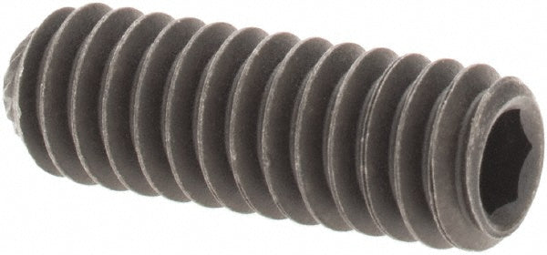 Value Collection 40524 Set Screw 1/4-20 x 3/4", Knurled Cup Point, Alloy Steel, Grade 8