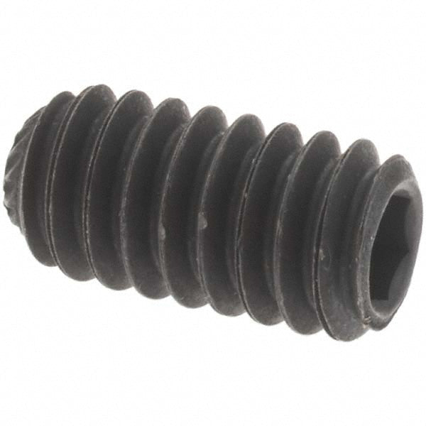 Value Collection 40523 Set Screw 1/4-20 x 1/2", Knurled Cup Point, Alloy Steel, Grade 8