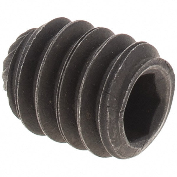 Value Collection 40521 Set Screw 1/4-20 x 5/16", Knurled Cup Point, Alloy Steel, Grade 8