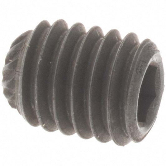 Value Collection 40516 Set Screw #10-32 x 1/4", Knurled Cup Point, Alloy Steel, Grade 8