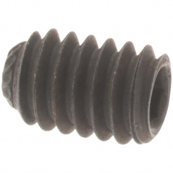 Value Collection 40506 Set Screw #8-32 x 1/4", Knurled Cup Point, Alloy Steel, Grade 8