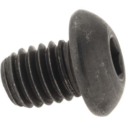 Value Collection 40882 Button Socket Cap Screw 3/8-16 x 1/2, Alloy Steel, Black Oxide Coated