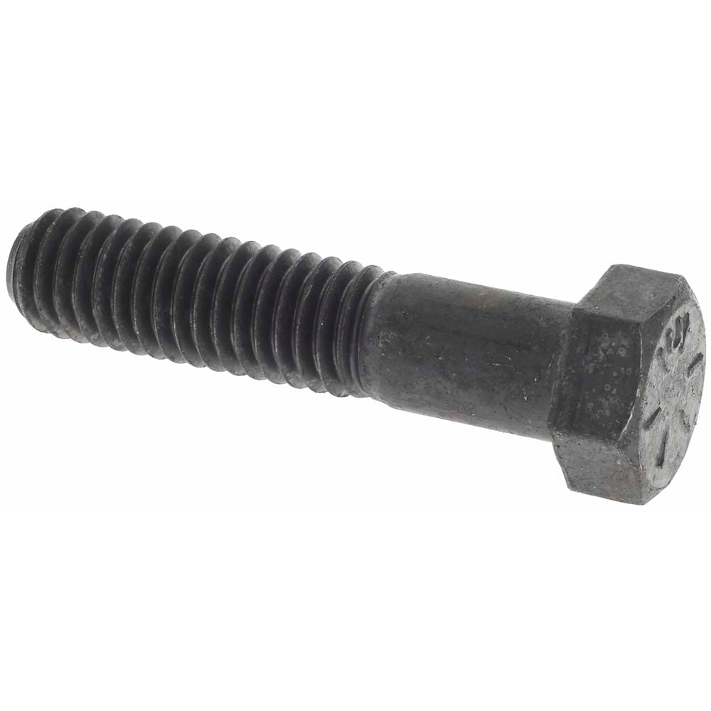 Value Collection 99083 Hex Head Cap Screw 7/16-14 x 2", Grade 8 Steel, Uncoated