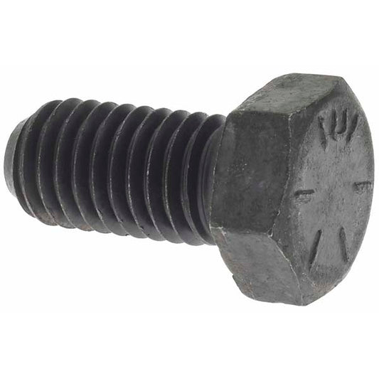 Value Collection 99104 Hex Head Cap Screw 1/2-13 x 1", Grade 8 Steel, Uncoated