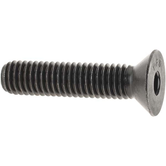 Value Collection A997097 Flat Socket Cap Screw 7/16-14 x 2", Alloy Steel, Black Oxide Finish