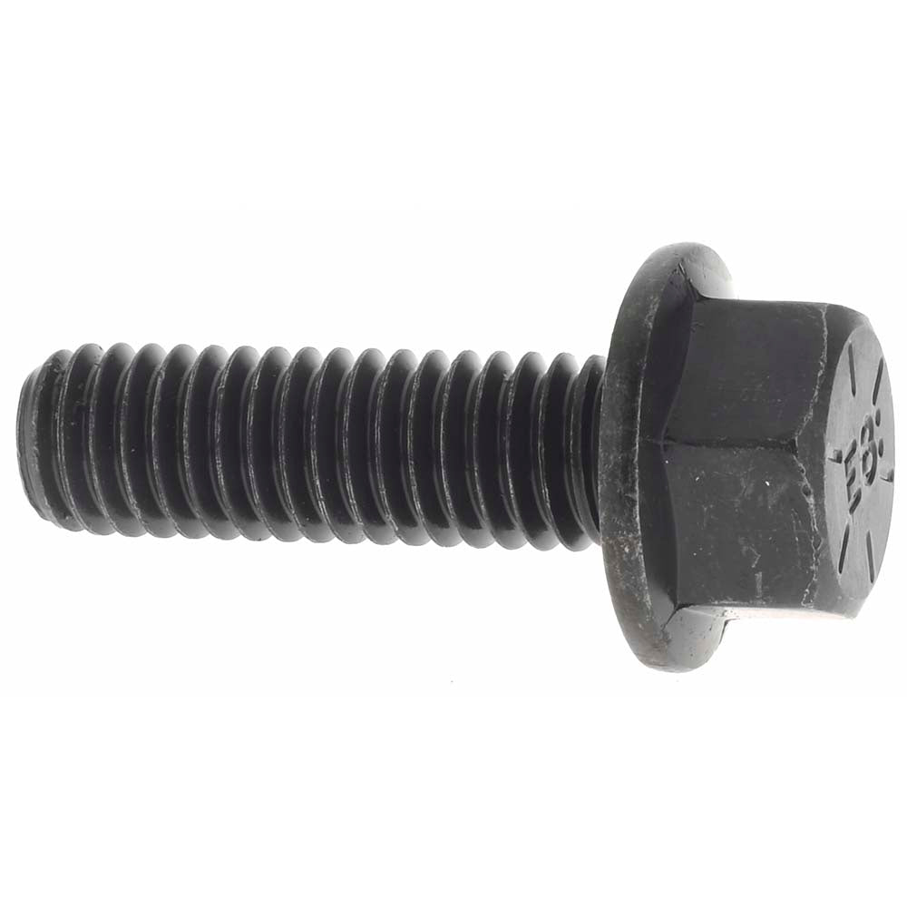 Value Collection C39027 Smooth Flange Bolt 3/8-16 UNC, 1-1/4" Length Under Head, Fully Threaded