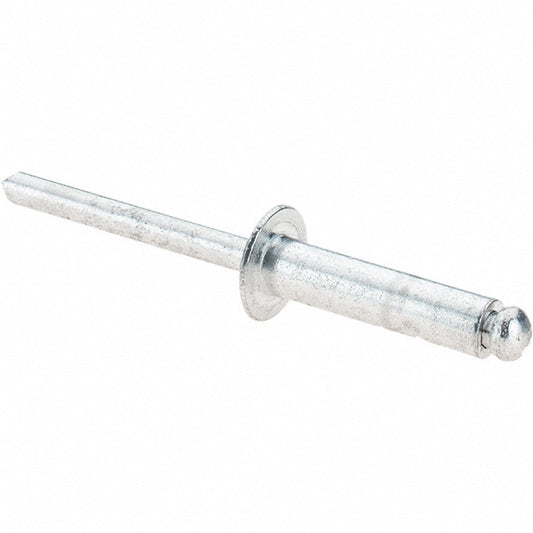 Value Collection C88117 Open End Blind Rivet Size 812, Dome Head, Aluminum Body, Aluminum Mandrel