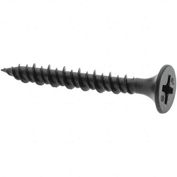 Value Collection DHLPBI0-60125-100B 100 Qty 1 Pack #8, 1-1/4" OAL, Phillips Drive Bugle Head, Steel Drywall Screws