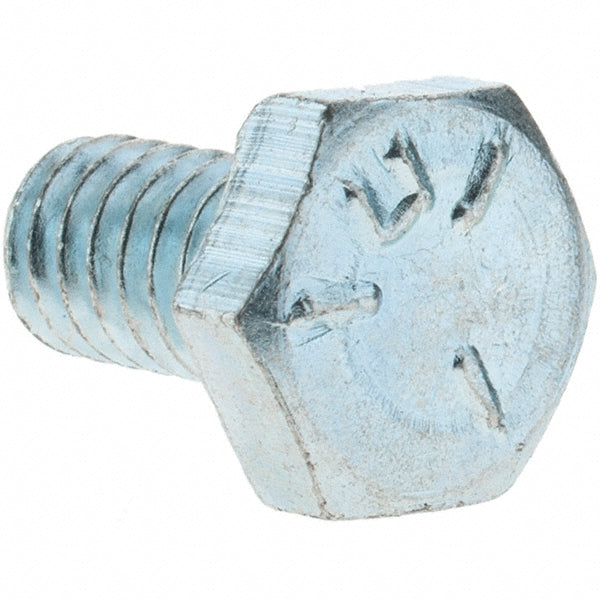 Value Collection MP30000 Hex Head Cap Screw 1/4-20 x 1/2", Grade 5 Steel, Zinc-Plated