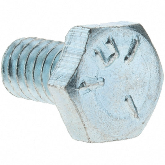 Value Collection MP30000 Hex Head Cap Screw 1/4-20 x 1/2", Grade 5 Steel, Zinc-Plated