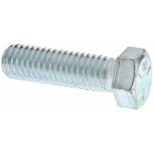 Value Collection MP30081 Hex Head Cap Screw 7/16-14 x 1-1/2", Grade 5 Steel, Zinc-Plated