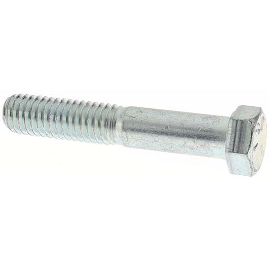 Value Collection MP30085 Hex Head Cap Screw 7/16-14 x 2-1/2", Grade 5 Steel, Zinc-Plated