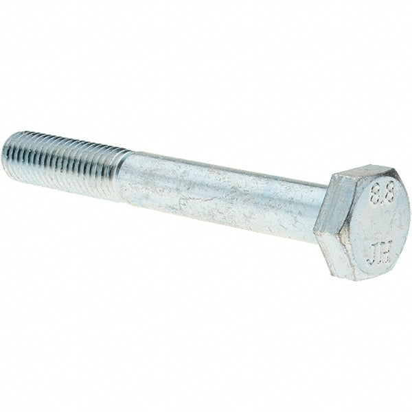 Value Collection MP42091 Hex Head Cap Screw M10 x 1.50 x 80 mm, Grade 8.8 Steel, Zinc-Plated