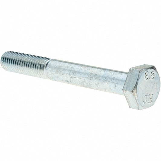 Value Collection MP42091 Hex Head Cap Screw M10 x 1.50 x 80 mm, Grade 8.8 Steel, Zinc-Plated