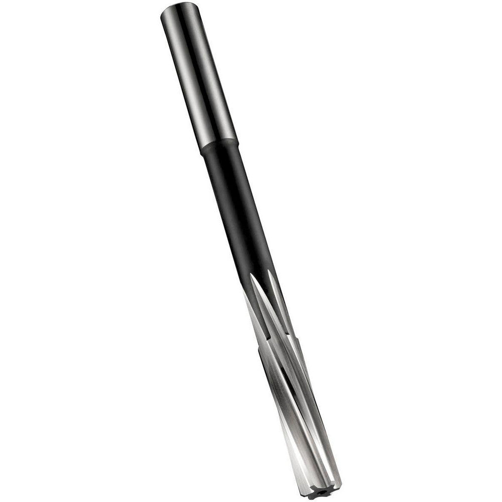 Dormer Pramet 5986903 Chucking Reamer 5 mm Dia, 86 mm OAL, 23 mm Flute Length, Spiral Flute, Straight-Cylindrical Shank, Cobalt Steel