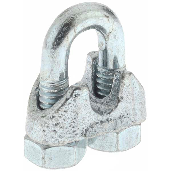 Value Collection -32665-1 Wire Rope Clip 3/16" Rope Dia, Forged Steel