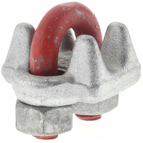 Value Collection 50422 Wire Rope Clip 1/4" Rope Dia, Steel