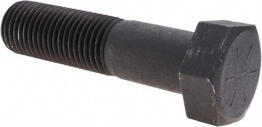 Value Collection C50000158 Hex Head Cap Screw 1-1/2-6, 6" Length Under Head, Grade 8 Steel, Bright/Uncoated Finish