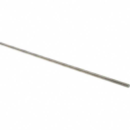 Value Collection A210067 Threaded Rod M5, 1 m Long, Steel, Grade 304 (18-8)