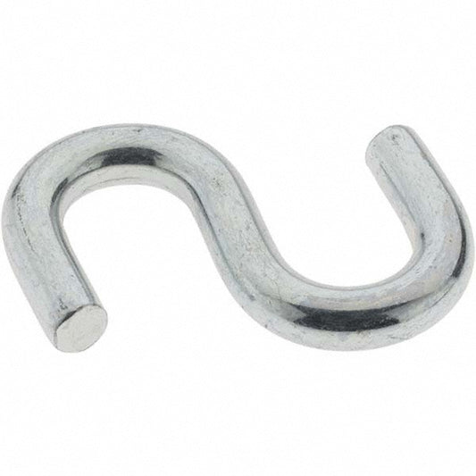Value Collection C32620 10 Qty 1 Pack Carbon Steel Bright Zinc S-Hook