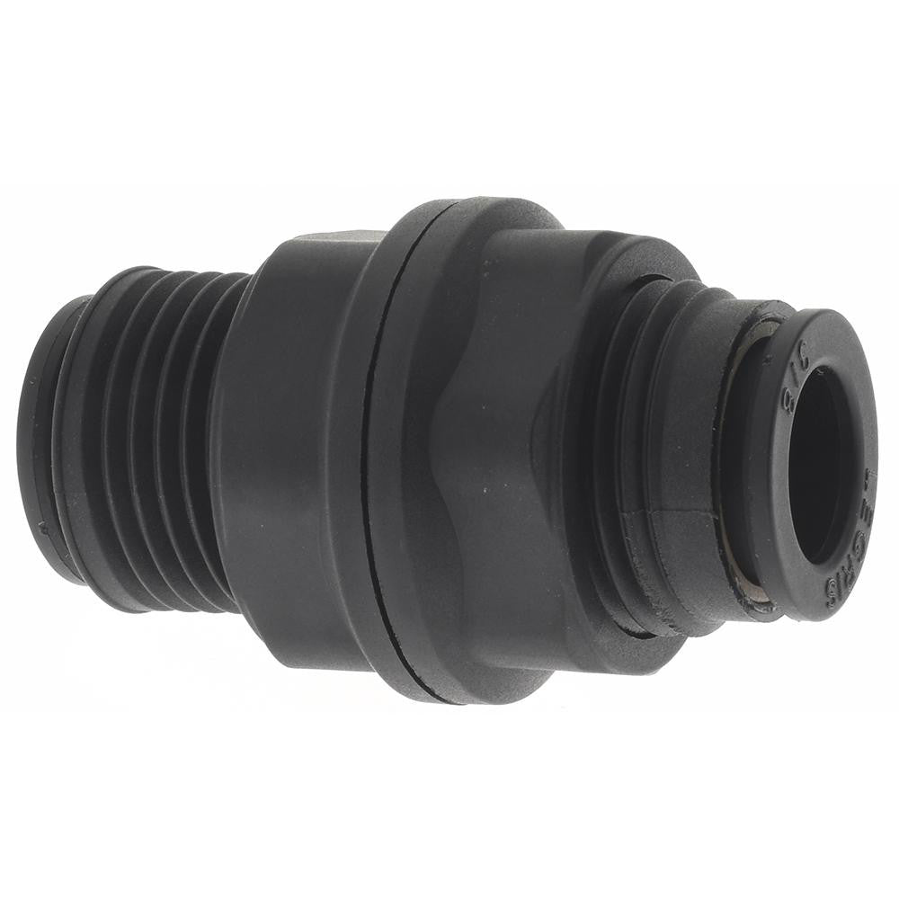 Parker KP23882 Push-To-Connect Tube to Tube Tube Fitting Bulkhead Union, 5/16" OD