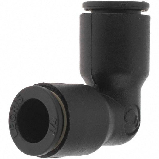 Parker KP23870 Push-To-Connect Tube to Tube Tube Fitting Union, 1/4" Thread, 1/4" OD