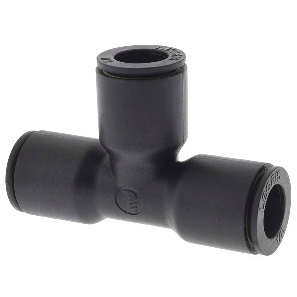 Parker KP23879 Push-To-Connect Tube x Tube x Tube Tube Fitting Union, 1/2" OD