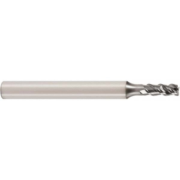 Seco 02881684 Corner Radius End Mill 3 mm Dia, 7 mm LOC, 0.5 mm Radius, 3 Flutes, Solid Carbide